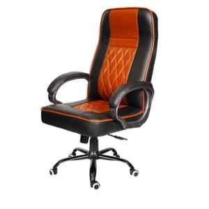 Rose Rio Black & Orange High Back Executive Office Chair