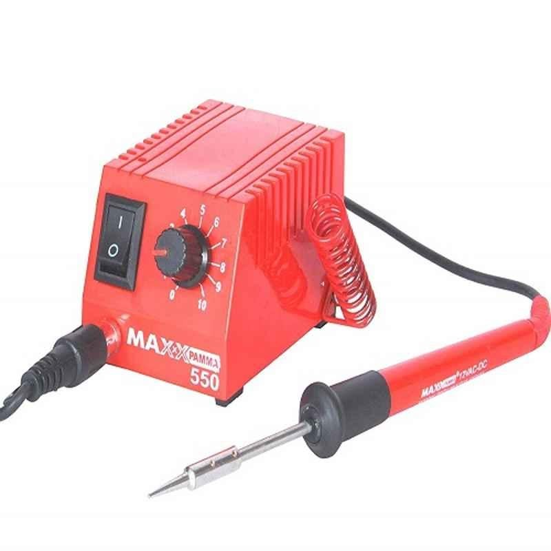 Aadvay MAXXX PAMMA 550 15W 12V Red Micro Soldering Iron Station, MXP-116