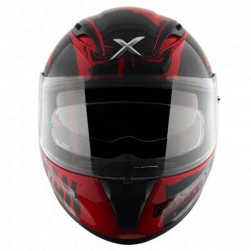 Axor Batman ABS Red Full Face Helmet, AHBRGM, Size: M