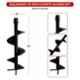 Balwaan 10 inch Earth Auger Drill Bit, MTAK-AC-EA-866