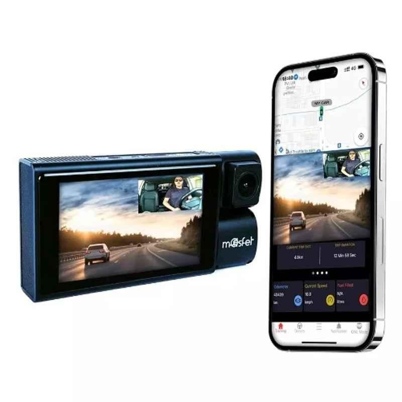 Mosfet SeeMEPRO Dual Dash Camera Loop Recording with G Sensor & Night Vision for Car Mount