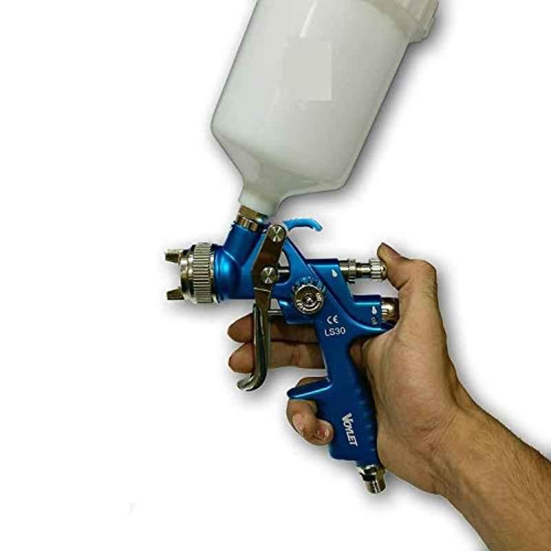 Krost Premium Quality Industrial Hvlp Spray Painting Sprayer With 600Ml Gravity Feed Cup