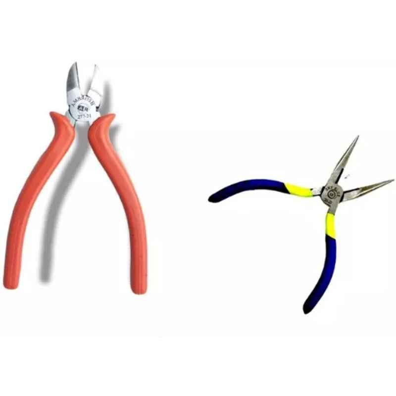 Sky Blue 2 Pcs 7.8 inch Diagonal Plier Combo, SBE_PLIER_0506