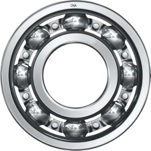 CNA RMS 22 Chrome Steel Deep Groove Ball Bearing, 69.85x158.75x34.925mm