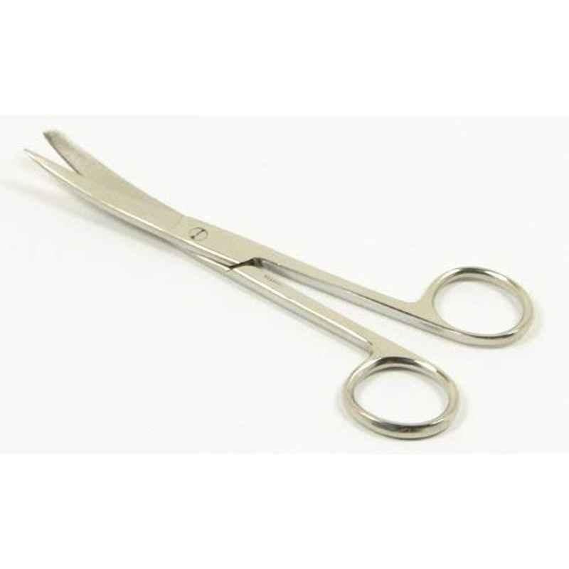 Forgesy 7 inch Stainless Steel 320 Silver Curved Sharp Dressing Surgical Scissor