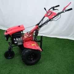 Mitsuyama 212cc 5.36HP 4 Stroke 40 inch Electric Start Petrol Heavy-Duty Power Tiller/Weeder with Shock Absorber, Headlight, 32 Blades & Side Discs