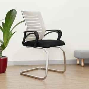 Rose Elite Mesh Grey Mid Back Visitor Chairs
