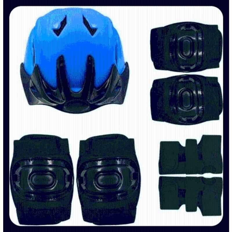 RB International Sky Black Latest Design New Multipurpose Cycling Skating Kit-87 Skating Kit