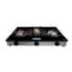 Milton Premium 3 Burner Black Glass LPG Stove