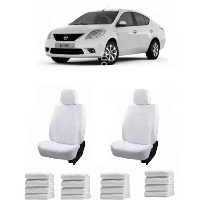 Buy Oscar White Aut-Sn-4079 Towel Pcs\\Set Nissan Sunny Car Seat