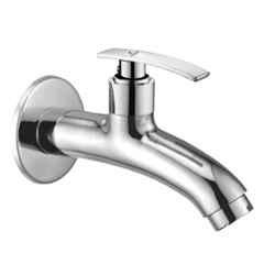 Cliquin Desire Bass Chrome Silver Wall Mounted Long Body Tap for Bathroom & Kitchen