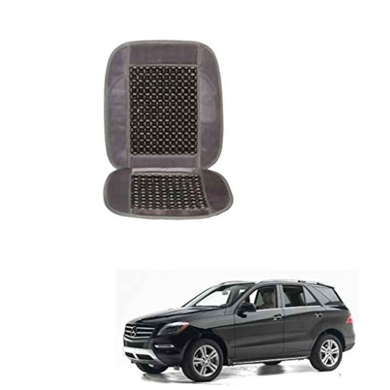 Kozdiko Wooden Beads Car Seat Cushion with Velvet Border for Mercedes Benz M-Class