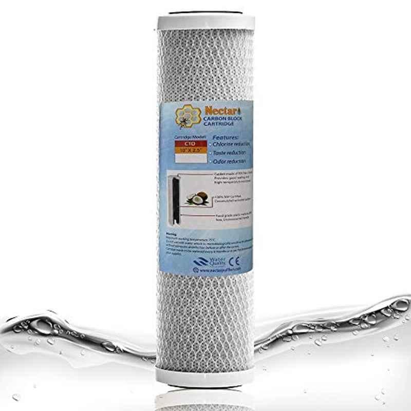 Nectar 2.5x10 inch Carbon Block Water Filter Cartridge
