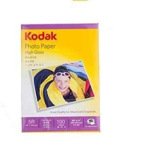 Kodak 100 Sheets 180GSM 5R Glossy Photo Paper, 81805RC