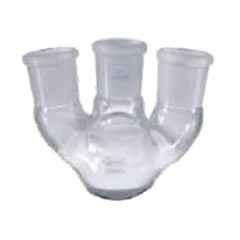 Glassco 2000ml Glass Boro 3.3 Round Bottom Flask with Parallel Four Neck, 061.240.15B