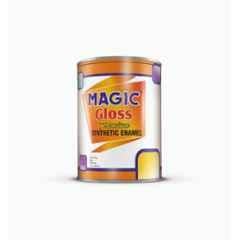 Magic Paints 100ml Ultra White Gloss Premium Synthetic Enamel Paint with Fast Drying & Anti-Rust for Interior, Exterior, Metal & Wood Surfaces