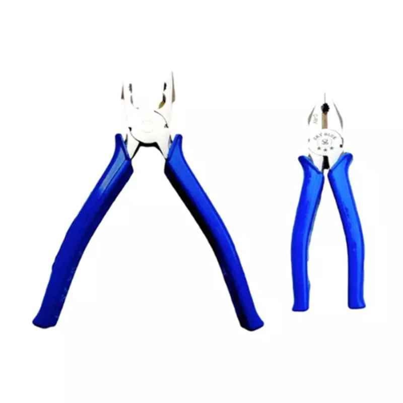Sky Blue 2 Pcs 7.8 inch Lineman Plier Combo, SBE_PLIER_COMBOS_COMBO_021