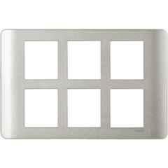 Schneider Electric Zencelo India 12 Module Surround and Gridplate, IN84012C-SA (Pack of 5)