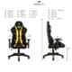 Innowin IGC Defender Yellow Fabric & PU Leather High Back Gaming Chair