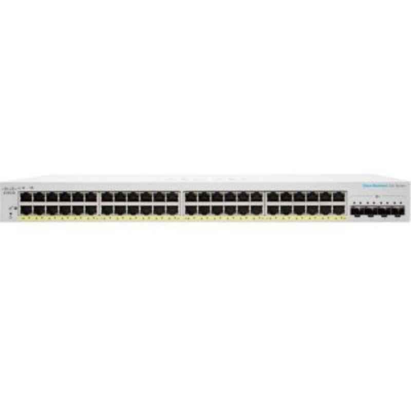 Cisco Business 350 Series 24 Ports 10G SFP+ 4x10GE Shared Grey Managed Network Switch, CBS35024XS