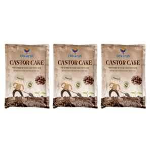 Utkarsh 900g Castor Cake Non-Edible DE Oiled Cake Fertilizer (Pack of 3)