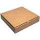 MM WILL CARE 20x5x5cm 3 Ply Brown Corrugated Pizza Box, MMWILL1620, (Pack of 25)