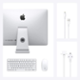 Apple 21.5-inch iMac with Retina 4K display: 3.0GHz 6-core 8th-generation Intel Core i5 processor, 256GB, 8GB-White, MHK33HN/A