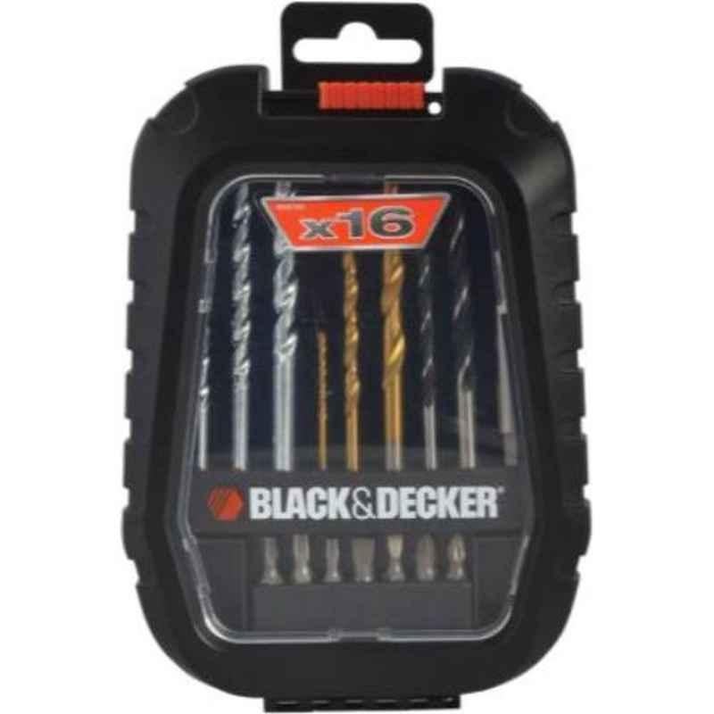 BLACK+DECKER A7234-XJ 27 Piece Drill Set, Orange