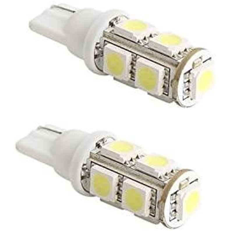 AOW 9 SMD (WHITE) LED Parking Bulb Pilot Light/License Plate car Lights For Land Rover Range Rover (PAIR / 12V)