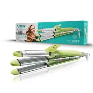 VGR V-569 ABS Green 4 in 1 Professional Hair Styler