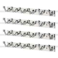 Stainless Steel Silver 24 Inch 6 Hook SS Wall Mounted Hanger, Polished at  Rs 149/piece in Aligarh