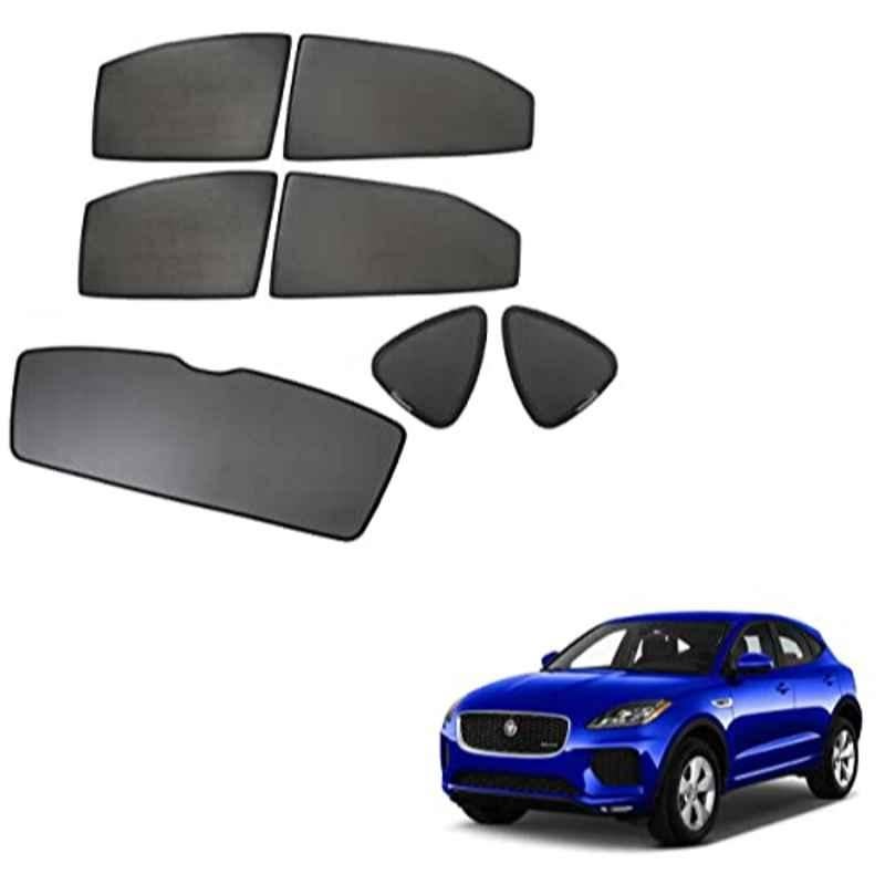 Kozdiko 5 Pcs Mesh Black Fixed Window & Rear Sun Shades Set for Jaguar E-pace