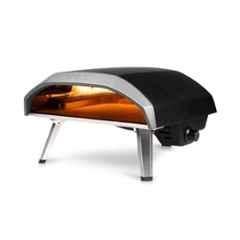 Khushi Udyog 16 inch Stainless Steel Outdoor Stone Bake Gas Pizza Oven with Removable Crumb Tray