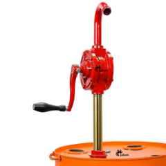 Hukums 1 inch Cast Iron Red Barrel Pump for Transferring Oil, Diesel & Kerosene