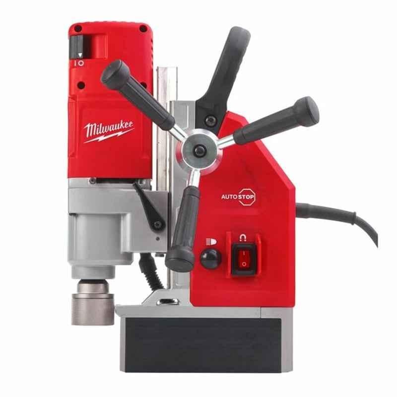 Milwaukee Magnetic Drill Press With Electro Magnet, MDE41, AutoStop, 1200W