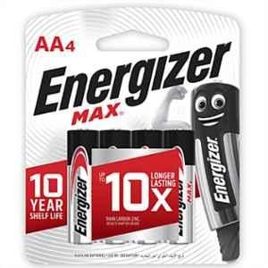 Energizer Max 1.5V Alkaline Battery Cell, 3422BR (Pack of 4)