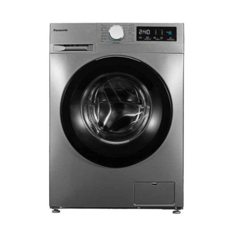 Panasonic 8kg Silver Front Loading Fully Automatic Washing Machine, NA-148MG2LAE