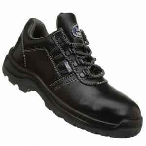 Allen Cooper AC-1267 Antistatic Steel Toe Black Work Safety Shoes, Size: 6