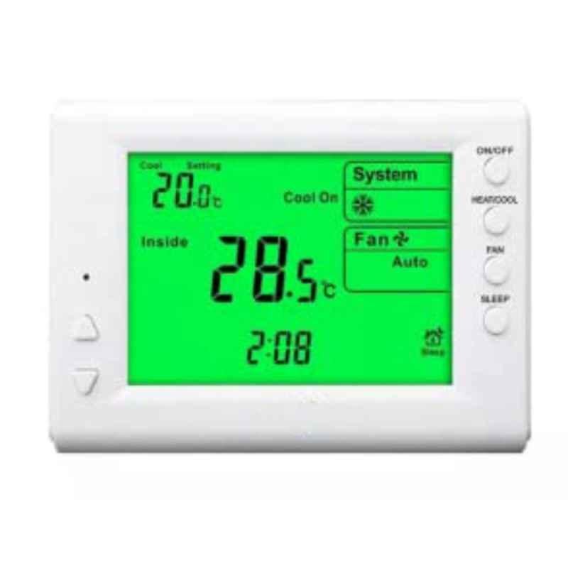 Qunda 220V Programmable Digital Thermostat For Central Air Conditioner, QD-HVAC09