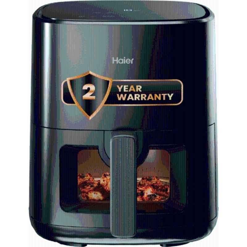 Haier 5 Litre1500W Plastic Black Air Fryer, HAF-D503B