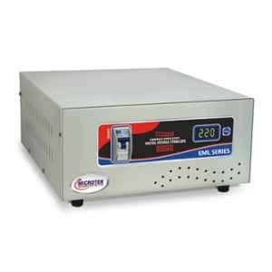 Microtek EML 10090 100-290V Metallic Grey Wall Mounted Automatic Voltage Stabilizer, 899-140-10090