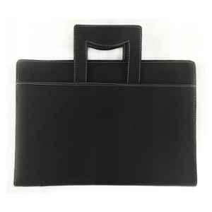 Saya SY852F Black Executive Portfolio Hand Bag (Pack of 2)