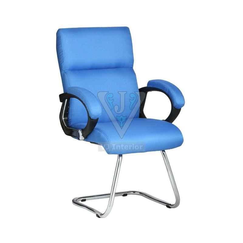 VJ Interior 18x19x19 inch Sky Blue The Claro Visitor Chair, VJ-433