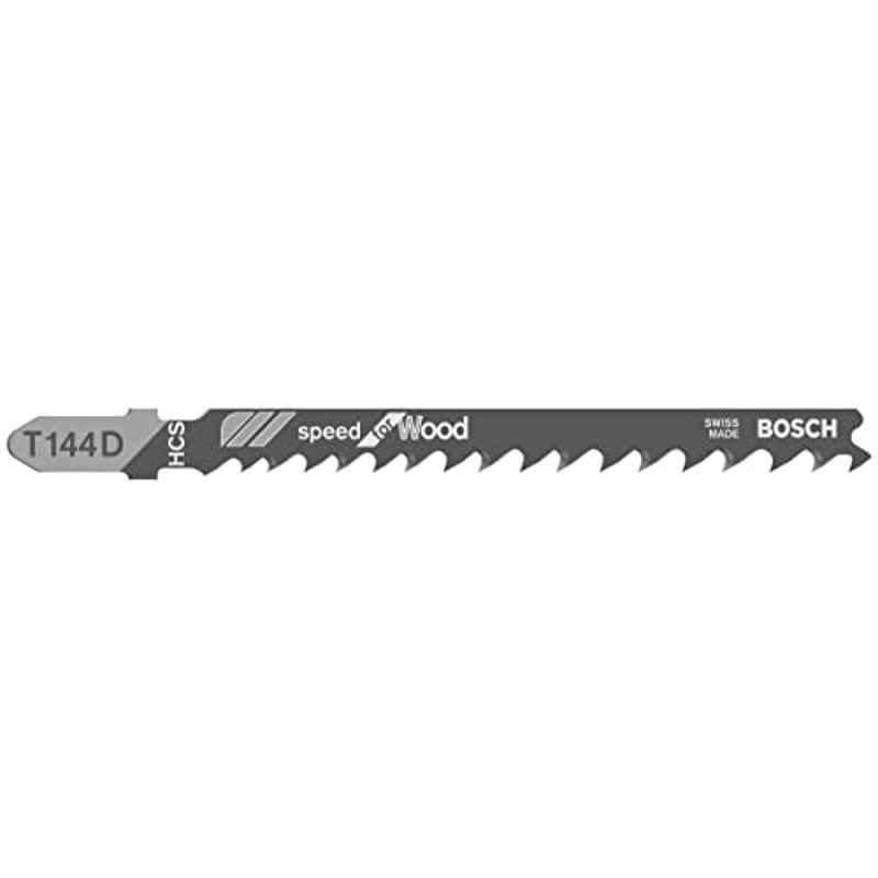 Bosch Pack Of 5 T144D Wood Jigsaw Blades-2608630040