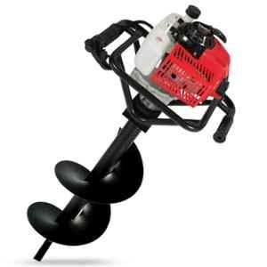 Balwaan Krishi BE-63 63CC 2 Stroke Petrol Earth Auger with 8 inch Bit MTAK-EN-EA-710