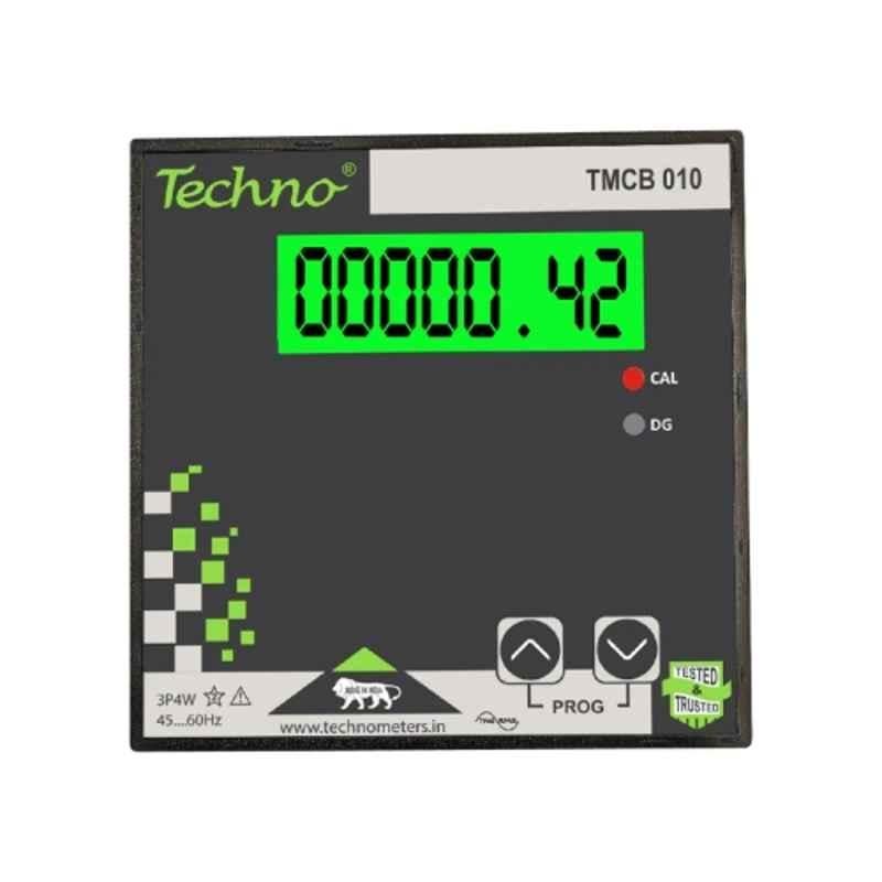 Techno 5A Three Phase Dual Source Panel Meter, TMCB 010