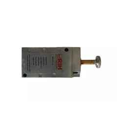 RIH 1/8 inch 0.7MPa Aluminium Alloy Silver & Black Pneumatic Single Solenoid Valve, MFH-5-1/4