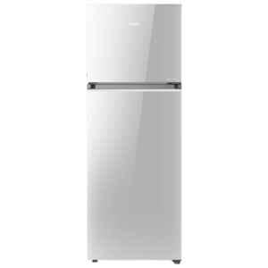 Haier 375L 3 Star Silver Frost Free Double Door Convertible Refrigerator, HRF-3954PMG-E