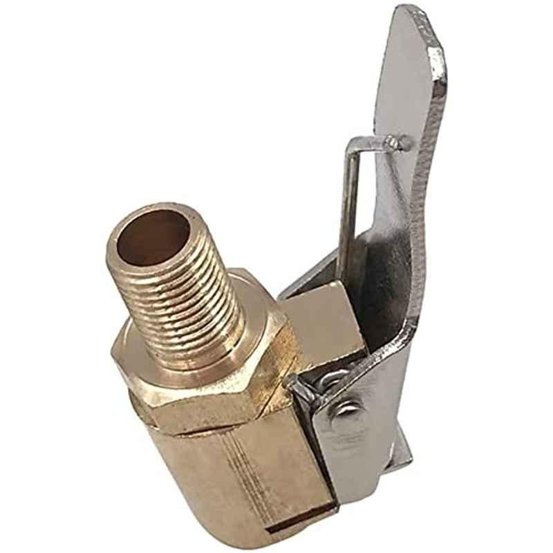 Abbasali Air Pump Clip Nozzle Metal Adapter Connector