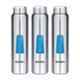 Baltra Relax 750ml Stainless Steel Silver Single Walled Water Bottle, BSL294 (Pack Of 3 )